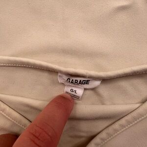 Garage Yellow tank top